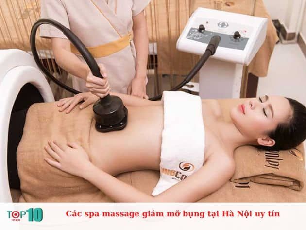 Các spa massage giảm mỡ bụng tại Hà Nội uy tín