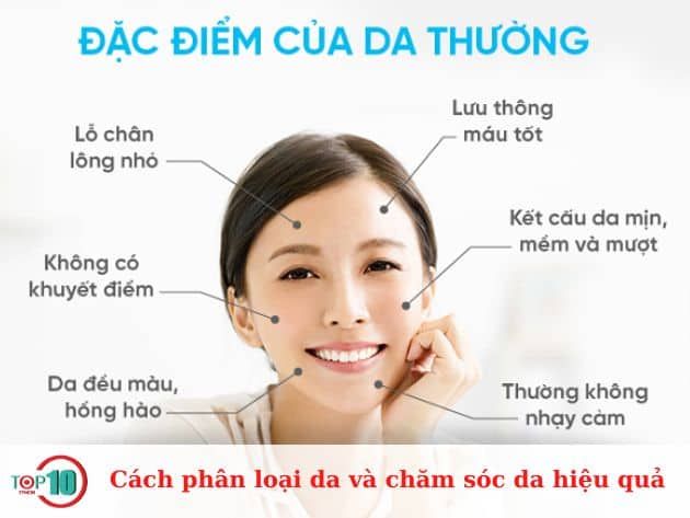 Cách phân loại và chăm sóc da hiệu quả