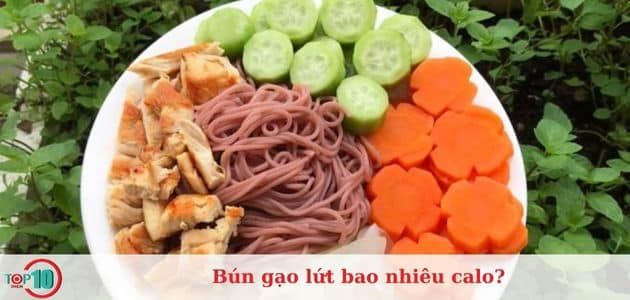 Bún gạo lứt nấu chín