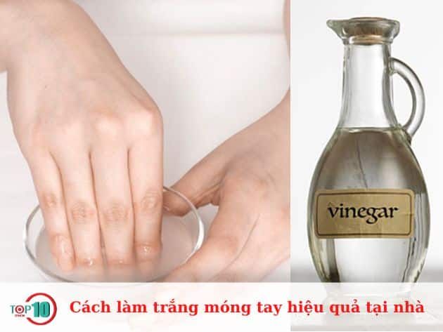 Cách làm trắng móng tay hiệu quả tại nhà