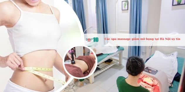 Các địa chỉ spa massage giảm mỡ bụng chất lượng tại Hà Nội