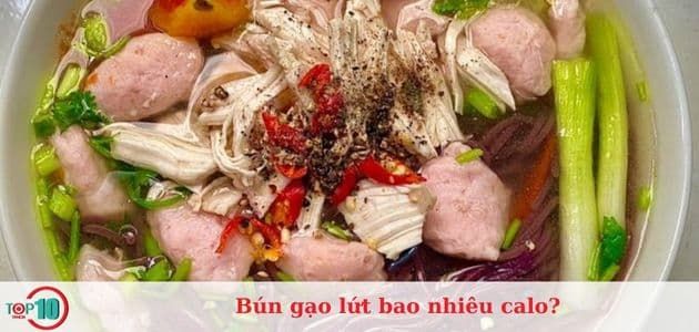 Bún gạo lứt với thịt bò