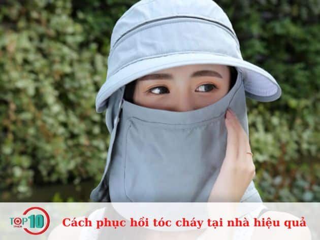 Phục hồi tóc cháy tại nhà hiệu quả