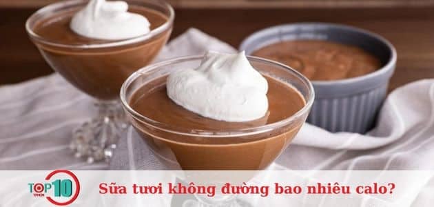 Món tráng miệng hấp dẫn chế biến từ sữa không đường