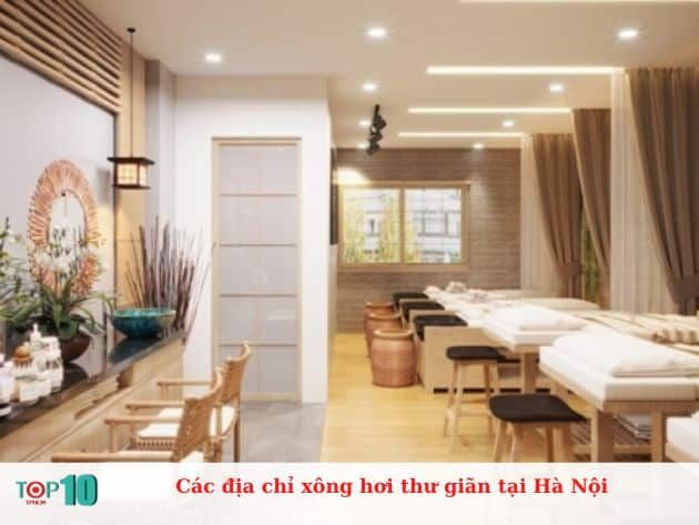 Danh Sách Các Địa Chỉ Xông Hơi Thư Giãn Tại Hà Nội