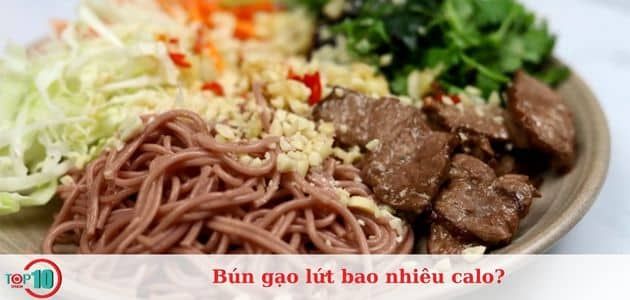 Bún gạo lứt có bao nhiêu calo?