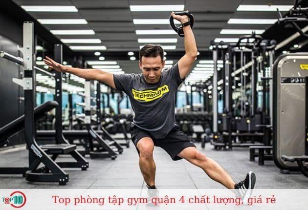 Các phòng gym tại Quận 4