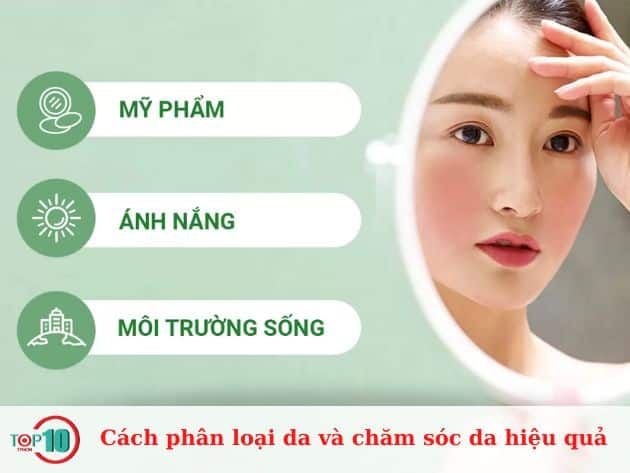 Hướng dẫn phân loại và chăm sóc da hiệu quả