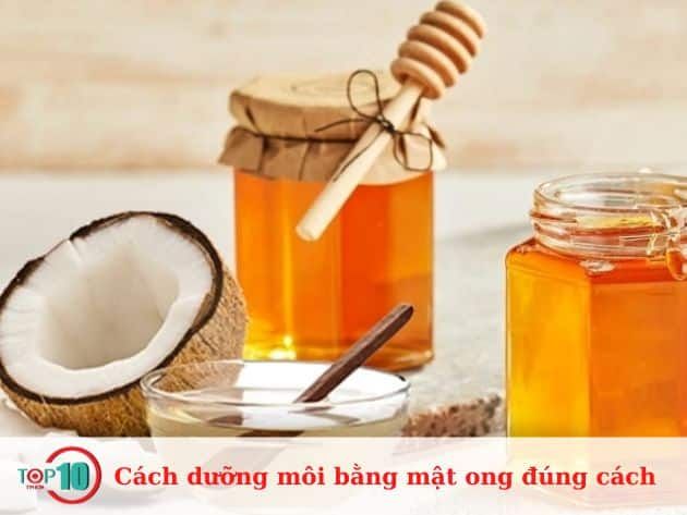 Phương pháp dưỡng môi với mật ong hiệu quả