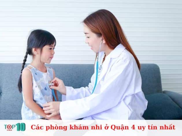 Những phòng khám nhi uy tín tại Quận 4