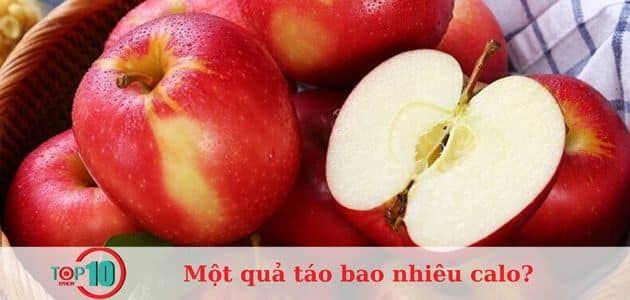 Hàm lượng calo trong một quả táo là bao nhiêu?