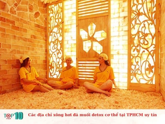 Danh sách các địa chỉ xông hơi đá muối detox cơ thể uy tín tại TP.HCM