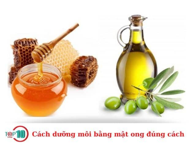 Phương pháp dưỡng môi với mật ong hiệu quả