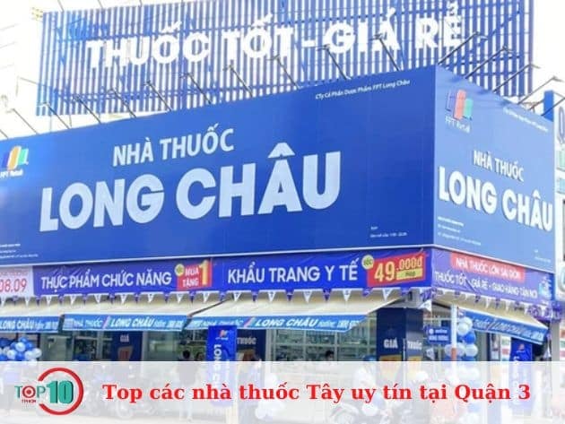 Danh sách các nhà thuốc Tây uy tín tại Quận 3