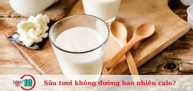 uống sữa không đường