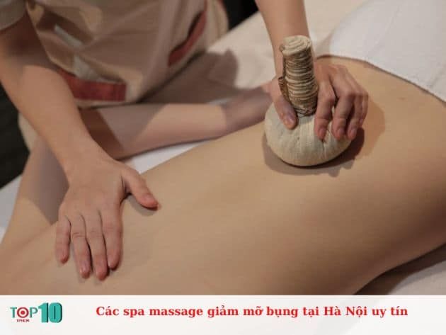 Các địa chỉ spa massage giảm mỡ bụng uy tín tại Hà Nội