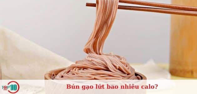 Bún gạo lứt giúp hỗ trợ giảm cân