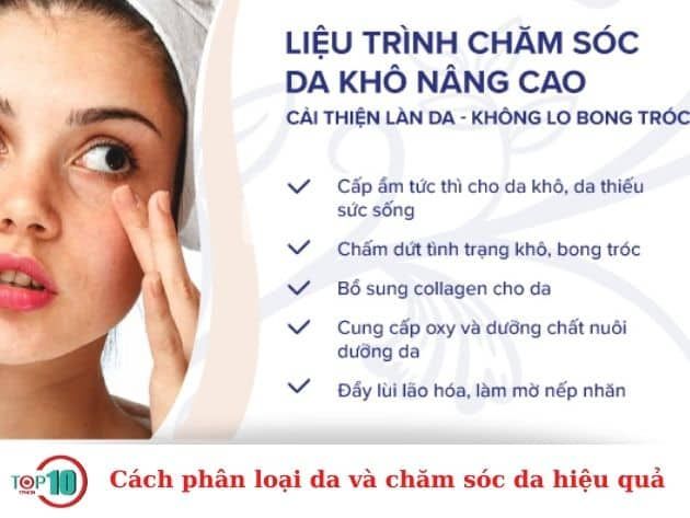 Hướng dẫn phân loại và chăm sóc da hiệu quả