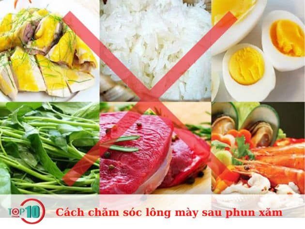 Hướng dẫn chăm sóc lông mày sau phun xăm