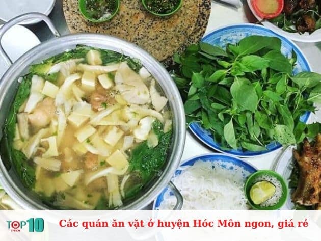 Những quán ăn vặt ngon và giá cả phải chăng ở huyện Hóc Môn