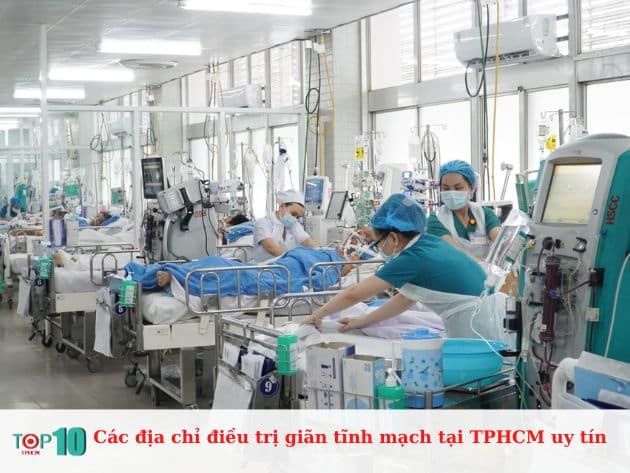 Các địa chỉ uy tín để điều trị giãn tĩnh mạch tại TPHCM