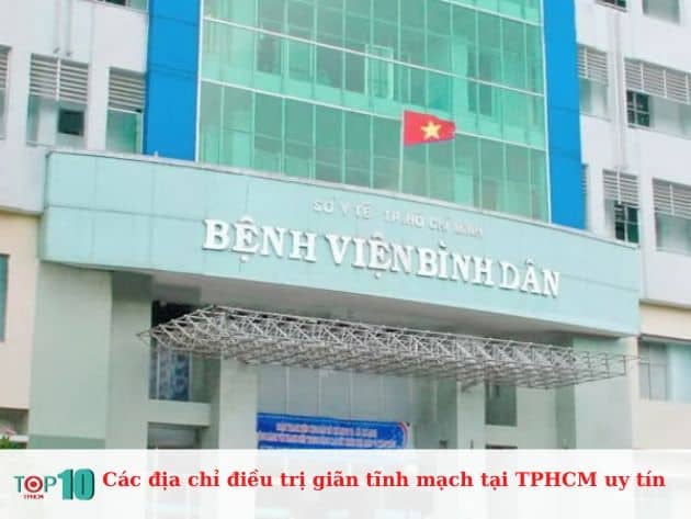 Danh sách các cơ sở điều trị giãn tĩnh mạch uy tín tại TPHCM