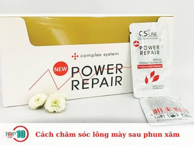 Hướng dẫn chăm sóc lông mày sau khi phun xăm