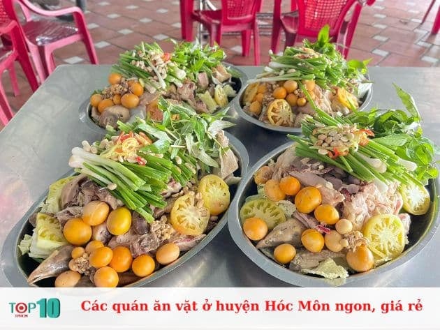 Những quán ăn vặt hấp dẫn và giá cả phải chăng ở huyện Hóc Môn