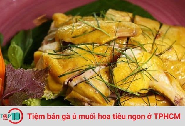 Gà Ủ Muối Hoa Tiêu