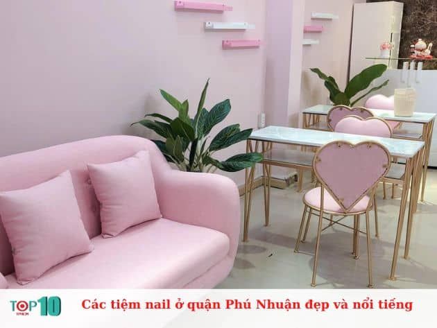 Những tiệm nail nổi bật và ấn tượng tại quận Phú Nhuận