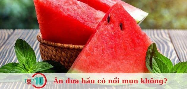 Dưa hấu giúp cải thiện làn da