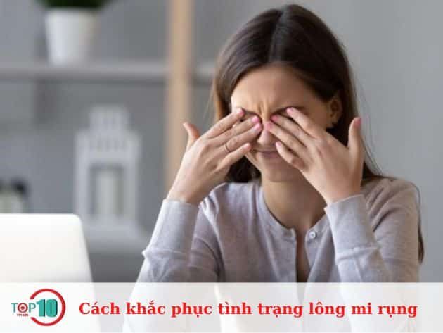 Giải pháp cho tình trạng lông mi rụng