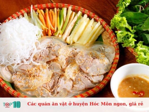 Các quán ăn vặt ngon và giá cả phải chăng tại huyện Hóc Môn