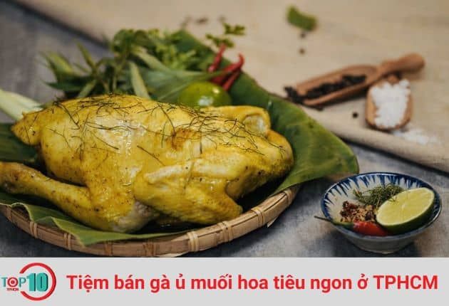 Gà Ủ Muối Hoa Tiêu Nhà Làm