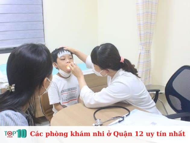 Các phòng khám nhi uy tín tại Quận 12