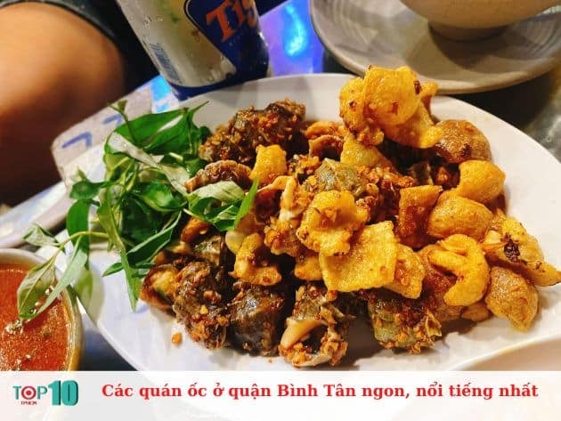 Những quán ốc nổi tiếng và ngon nhất ở quận Bình Tân