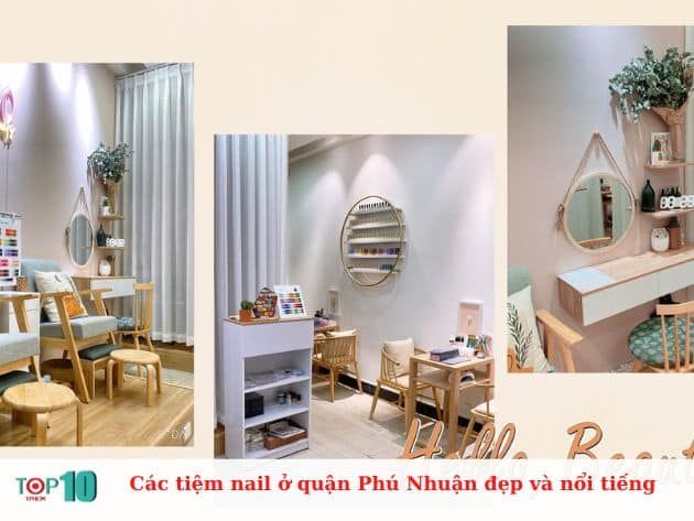 Các tiệm nail nổi bật và đẹp tại quận Phú Nhuận