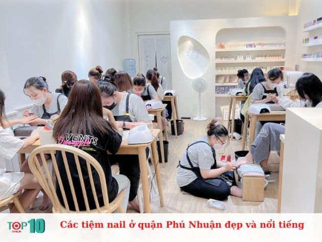 Các tiệm nail nổi bật và đẹp tại quận Phú Nhuận