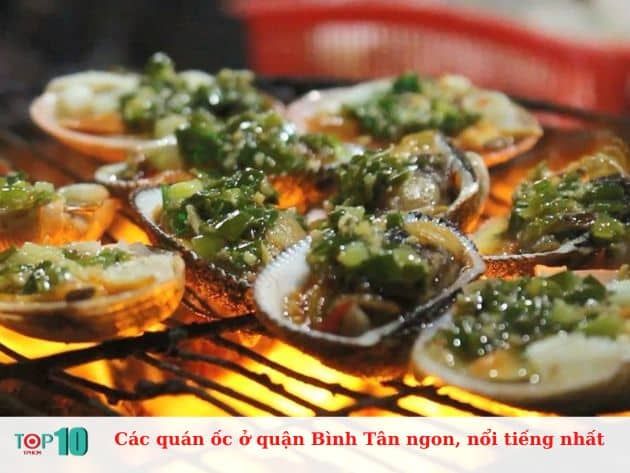 Các quán ốc nổi tiếng và ngon nhất tại quận Bình Tân