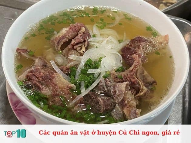 Những quán ăn vặt ngon và giá rẻ ở huyện Củ Chi