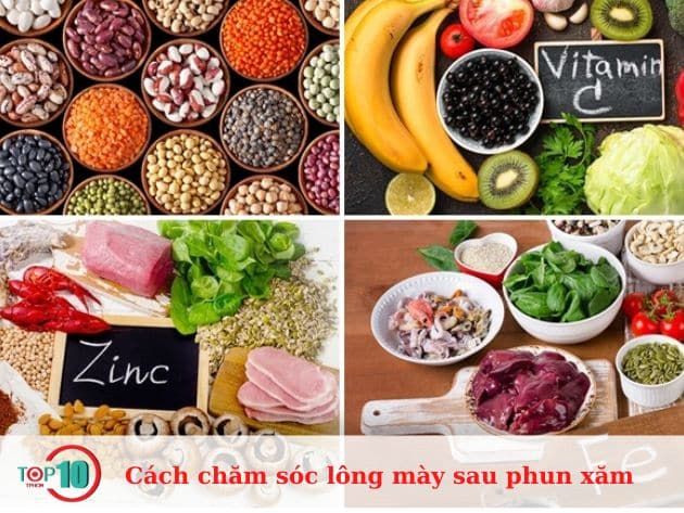 Hướng dẫn chăm sóc lông mày sau khi phun xăm