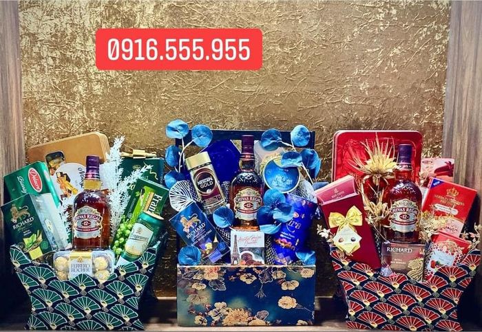 Hình ảnh Rượu & Lẵng Quà Hải Lâm 2