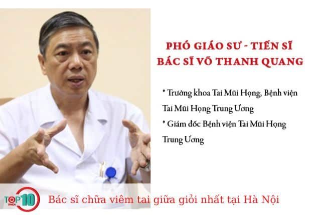 PGS.TS.BS Võ Thanh Quang