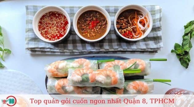 Top quán gỏi cuốn nổi bật tại Quận 8