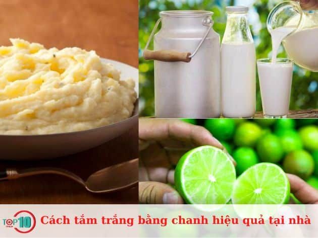 Phương pháp tắm trắng bằng chanh hiệu quả ngay tại nhà