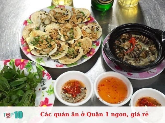 Những quán ăn ngon và giá rẻ tại Quận 1