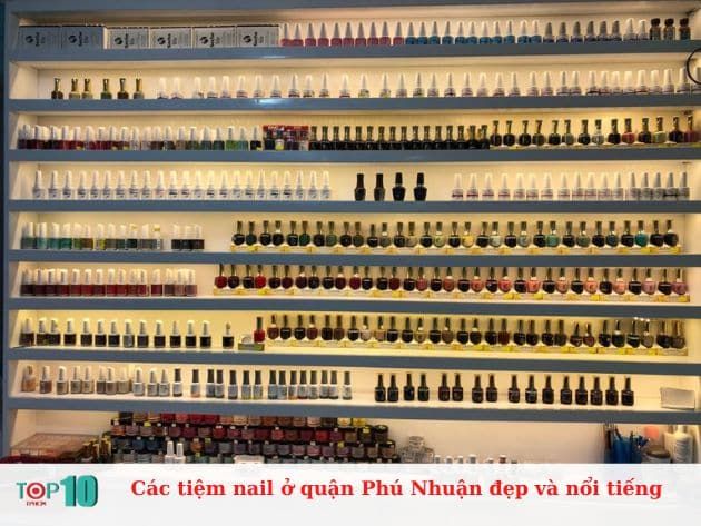 Các tiệm nail nổi bật và đẹp tại quận Phú Nhuận