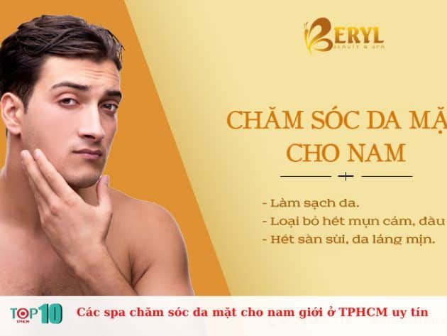 Các spa chăm sóc da mặt cho nam giới ở TPHCM uy tín