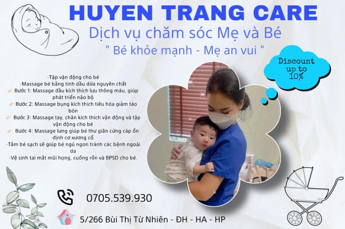 Huyền Trang Care - Dịch vụ chăm sóc cho Mẹ và Bé hình 1