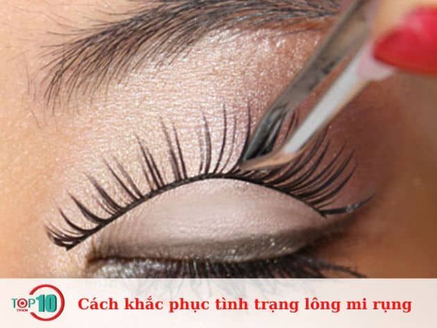 Giải pháp cho tình trạng lông mi rụng